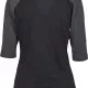 Дамска блуза Urban Classics black/charcoal с 3/4 ръкави, Блузи - Hoodstyle.bg