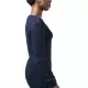 Дамски пуловер в тъмносиньо Urban Classics Ladies Long Wideneck Sweater, Блузи - Hoodstyle.bg