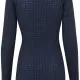 Дамски пуловер в тъмносиньо Urban Classics Ladies Long Wideneck Sweater, Блузи - Hoodstyle.bg