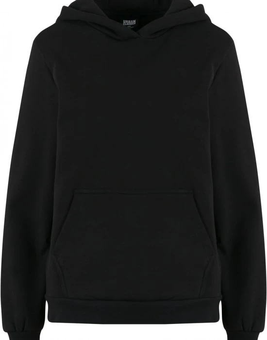 Суичър Ladies Loose Brushed Fleece Hoody black XS