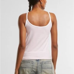 2 Броя Дамски Потници Ladies Contrast Basic Top 2-Pack powderblue/white+blushedrose/white XXL