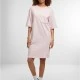 Тениска Ladies Washed Jersey T-Shirt Dress blushedrose XXL