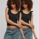 2 Броя Дамски Потници Ladies Tied Basic Jersey Top 2-Pack black/black XXL