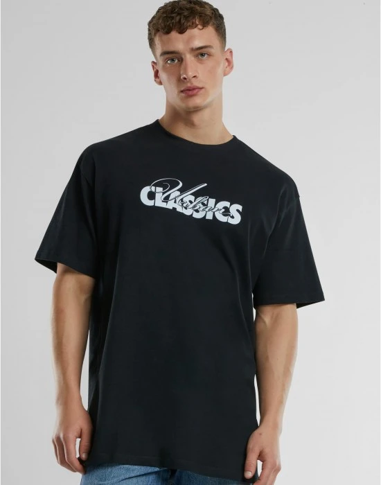 Мъжка тениска в черен цвят с лого Urban Classics Oversized, Овърсайз - Hoodstyle.bg