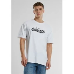 Мъжка тениска в бял цвят с лого Urban Classics Oversized