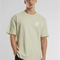 Мъжка тениска в цвят пясък Urban Classics UC Weavy Oversized
