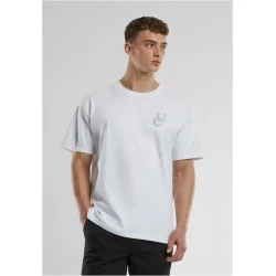 Мъжка тениска в бяло Urban Classics UC Weavy Oversized