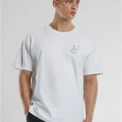 Мъжка тениска в бяло Urban Classics UC Weavy Oversized