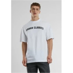 Мъжка тениска Urban Classics UC College Logo white