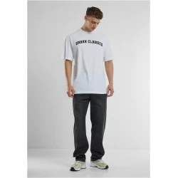Мъжка тениска Urban Classics UC College Logo white