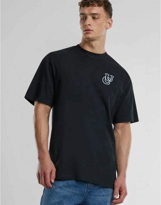 Мъжка тениска в черно Urban Classics UC Oversize, Овърсайз - Hoodstyle.bg