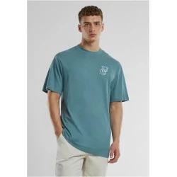 Мъжка тениска в петролно син цвят Urban Classics UC Oversize