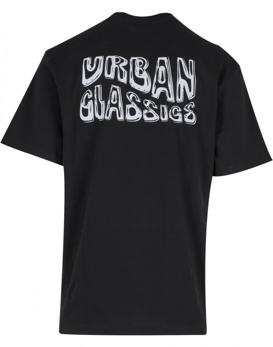 Мъжка тениска в черно Urban Classics UC Oversize, Овърсайз - Hoodstyle.bg