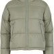 Суичър Ladies Peached Puffer Jacket With Hood paleolive XXL