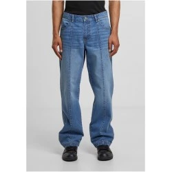 Мъжки Дънки Wide Leg Denim With Dividing Seams mid deep blue washed 44