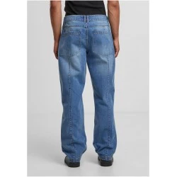 Мъжки Дънки Wide Leg Denim With Dividing Seams mid deep blue washed 44