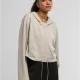 Суичър Ladies Soft Touch Zip Hoodie cloud XXL