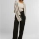 Суичър Ladies Soft Touch Zip Hoodie cloud XXL