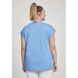 Дамска тениска с U-образно деколте Urban Classics horizonblue