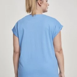 Дамска тениска с U-образно деколте Urban Classics horizonblue