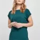 Дамска тениска в тъмнозелен цвят Urban Classics Ladies Shoulder Tee, Тениски - Hoodstyle.bg