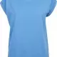 Дамска тениска с U-образно деколте Urban Classics horizonblue, Тениски - Hoodstyle.bg