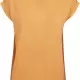 Дамска тениска в оранжев цвят Urban Classics Ladies Extended Shoulder Tee papaya, Тениски - Hoodstyle.bg
