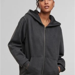 Суичър Ladies Vintage Heavy Zip Hoody magnet XXL