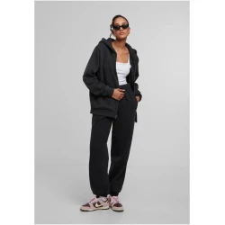 Суичър Ladies Vintage Heavy Zip Hoody black XXL