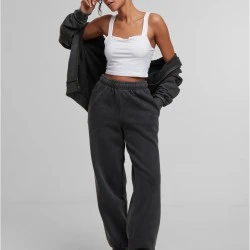 Суичър Ladies Vintage Heavy Zip Hoody magnet XXL