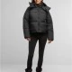 Суичър Ladies Hooded Collar Puffer Jacket black XS