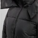 Суичър Ladies Hooded Collar Puffer Jacket black XS