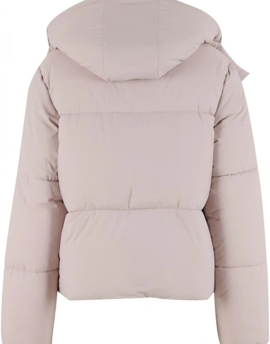 Суичър Ladies Hooded Collar Puffer Jacket cloud XS