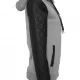 Дамски суичър Urban Classics с кожени ръкави gry/blk XS, Суичъри - Hoodstyle.bg