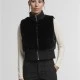 Грейка Ladies Cropped Faux Fur Vest black XS