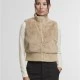 Грейка Ladies Cropped Faux Fur Vest wetsand XS
