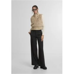 Грейка Ladies Cropped Faux Fur Vest wetsand XS