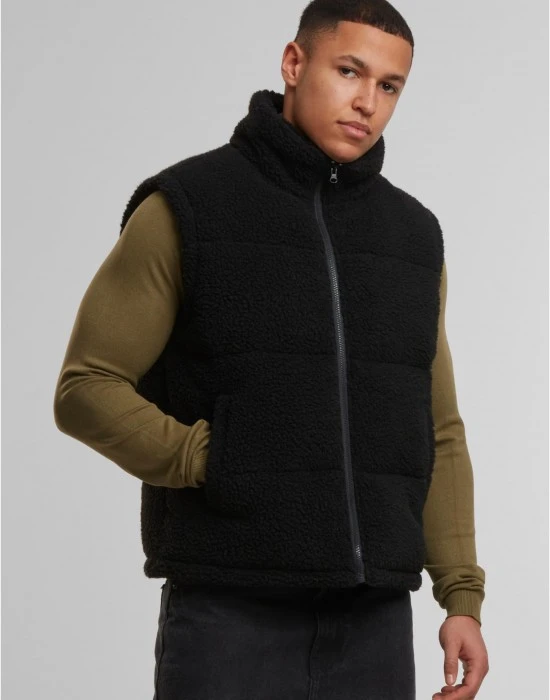 Грейка Basic Teddy Puffer Vest black XXL