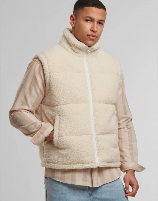 Грейка Basic Teddy Puffer Vest whitesand XXL