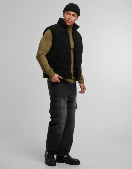 Грейка Basic Teddy Puffer Vest black XXL