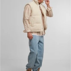 Грейка Basic Teddy Puffer Vest whitesand XXL