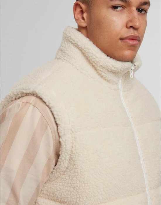 Грейка Basic Teddy Puffer Vest whitesand XXL