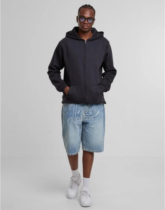 Суичър Basic Essential Zip Hoody navy XXL