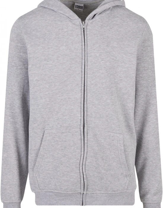 Суичър Basic Essential Zip Hoody heathergrey XXL
