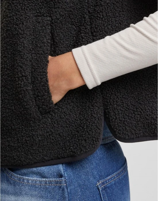 Грейка Ladies Buttoned Teddy Vest black XXL