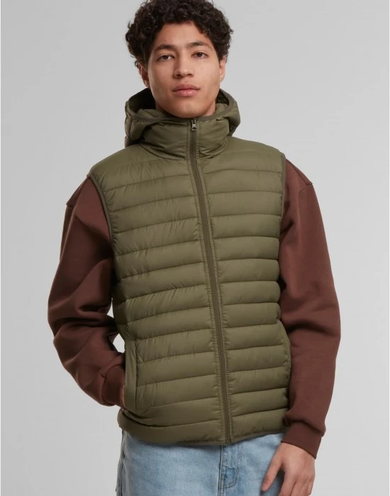 Грейка Basic Light Weigh Vest With Hood darkolive XXL