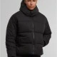 Мъжко Пухено Яке Puffer Jacket With Flap Hood black XXL