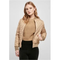Дамско яке тип бомбър в бежов цвят Urban Classics Jacket