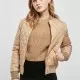 Дамско яке тип бомбър в бежов цвят Urban Classics Jacket, Якета - Hoodstyle.bg