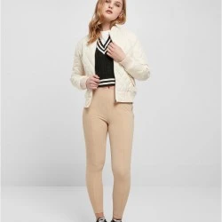 Дамско яке тип бомбър в цвят екрю Urban Classics Jacket